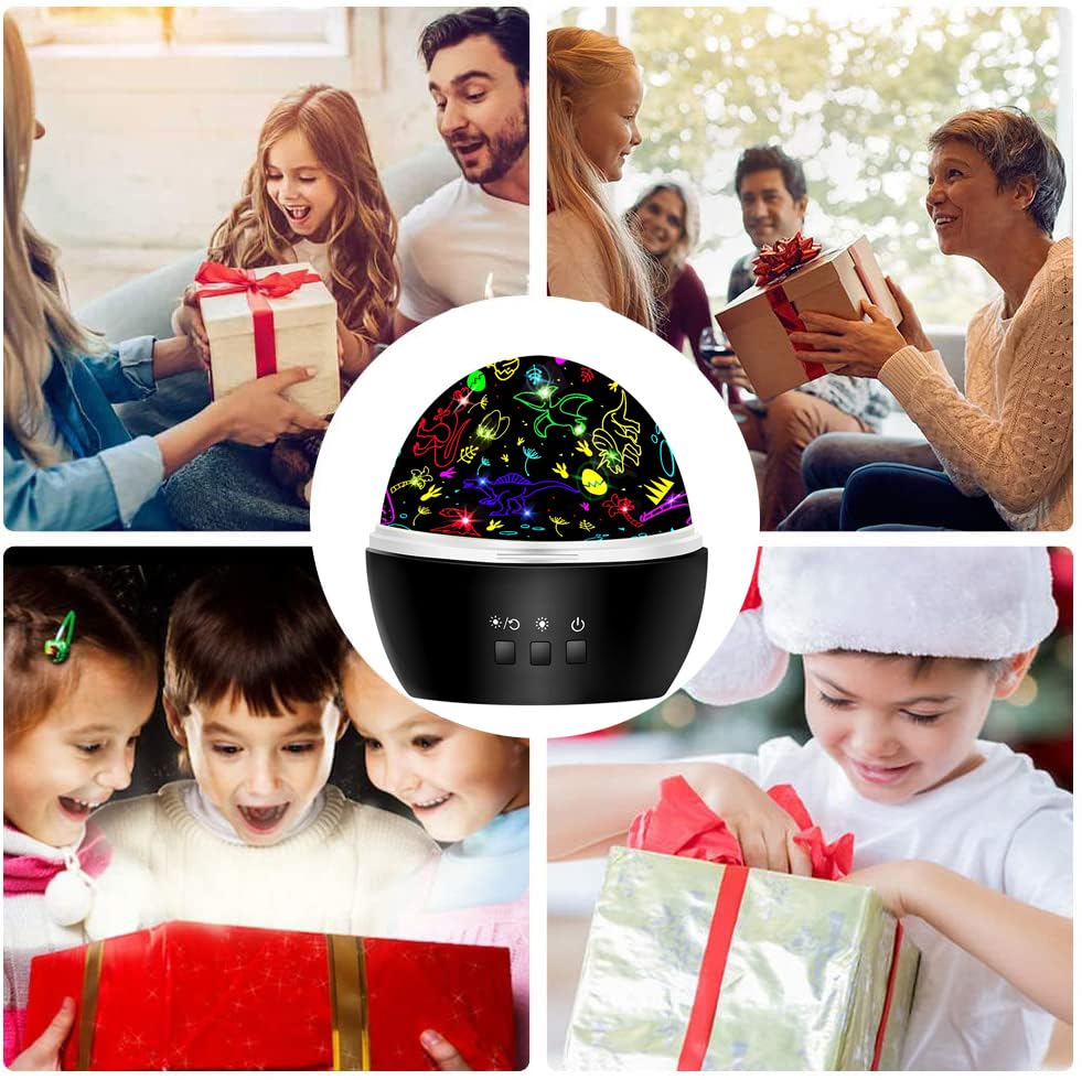 MINGKIDS night light operates quietly for bedtime