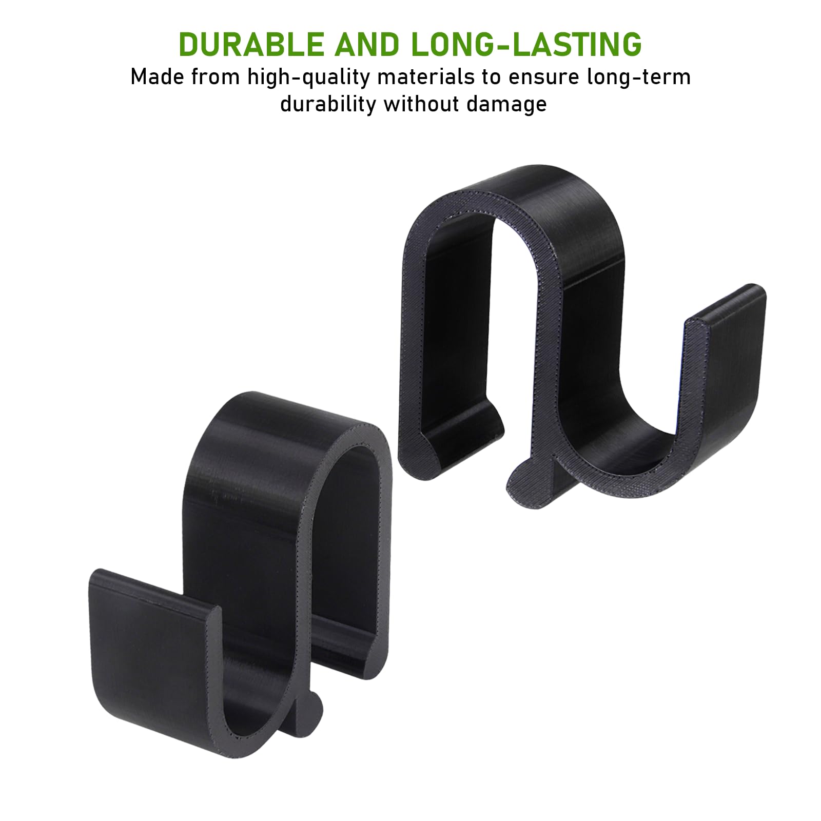 MingQiEven easy-installation hook attaches without tools for quick setup
