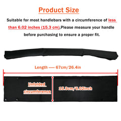 Mingxiong handlebar-sleeve protects grip from wear and dirt