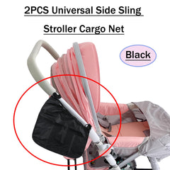 Mingxiong mesh panel stroller storage for clear visibility of contents.