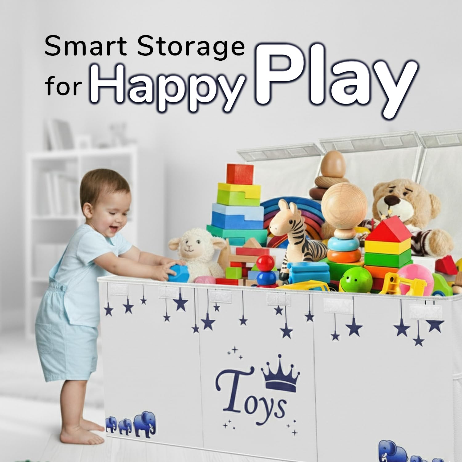 mini hide extralarge toy box dimensions 40x14x16 inches fit many items.