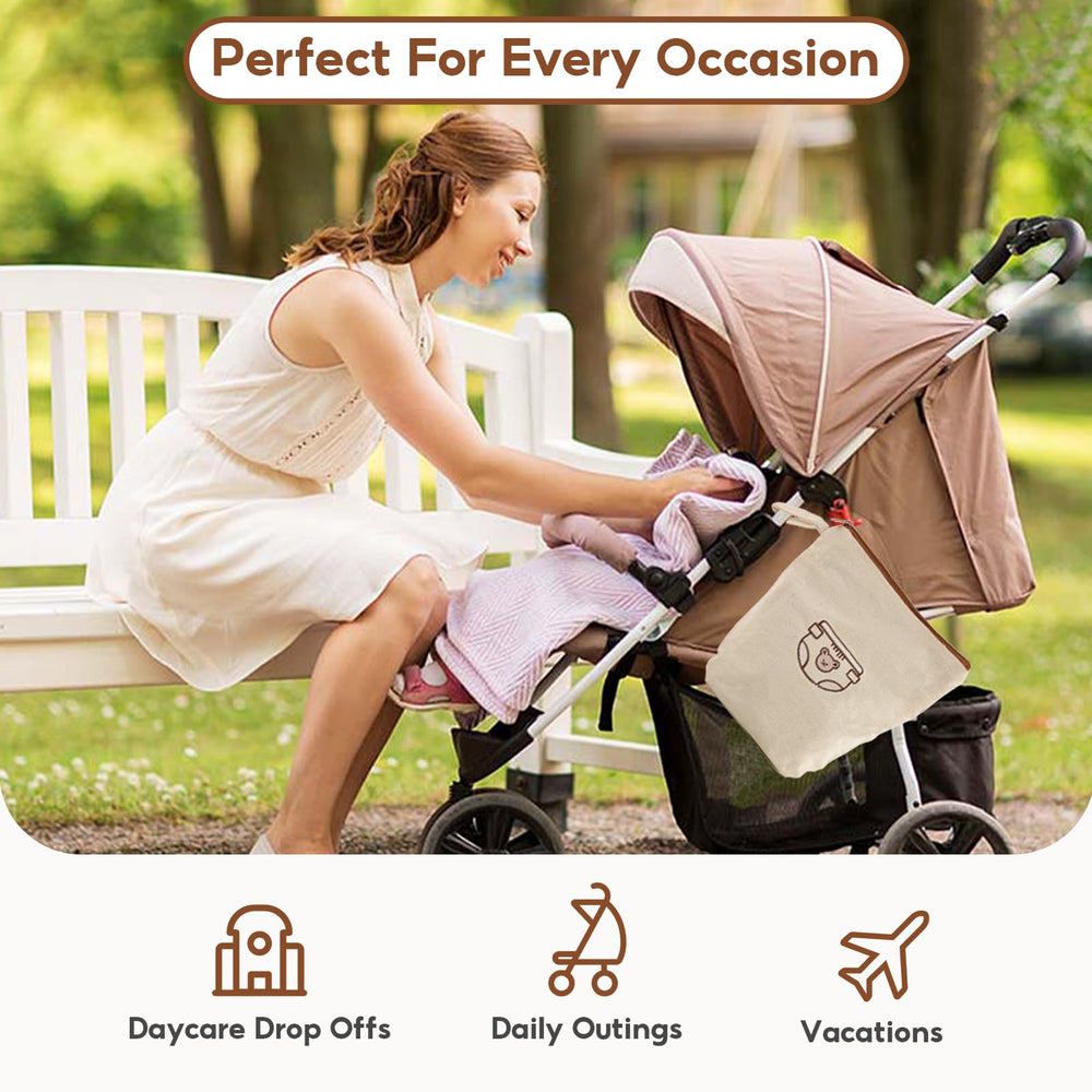 Mini Nomad gender-neutral design, practical and versatile for all caregivers.