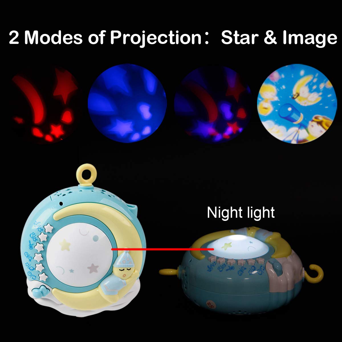 Mini Tudou baby mobile remote control for easy operation