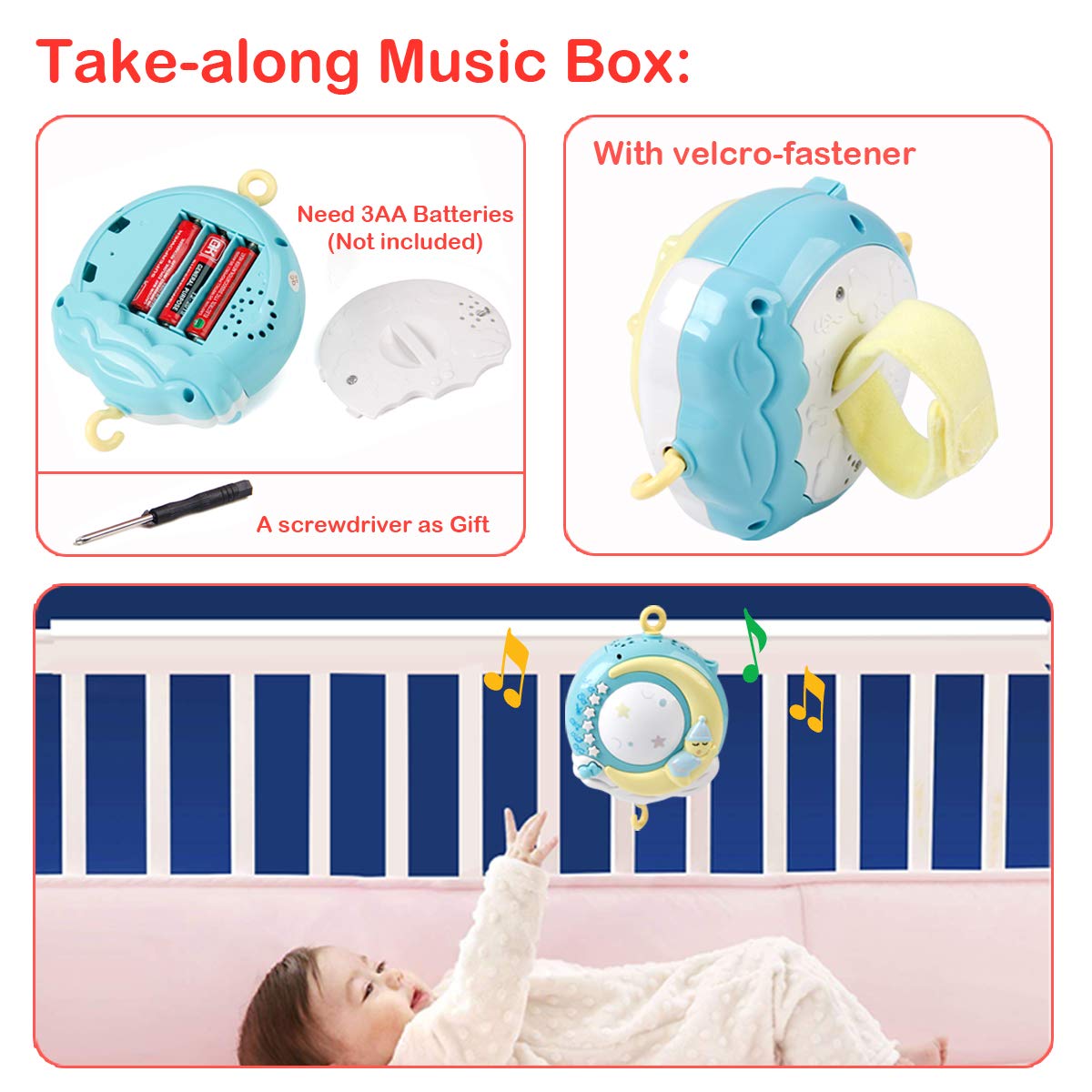 Mini Tudou mobile timer settings for customizable nap durations
