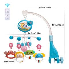 Mini Tudou remote-control music box lets caregivers adjust lullabies easily.