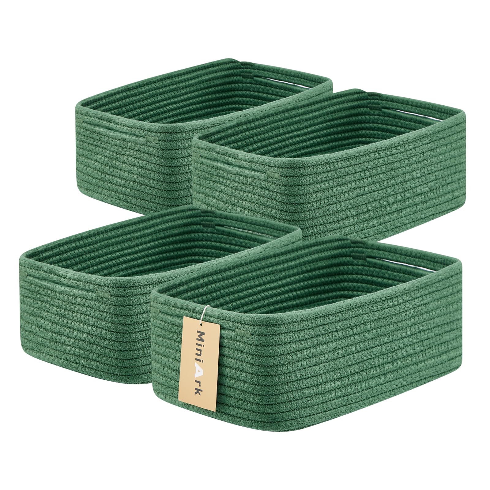 MiniArk compact-size basket keeps small items organized on shelves and desks.