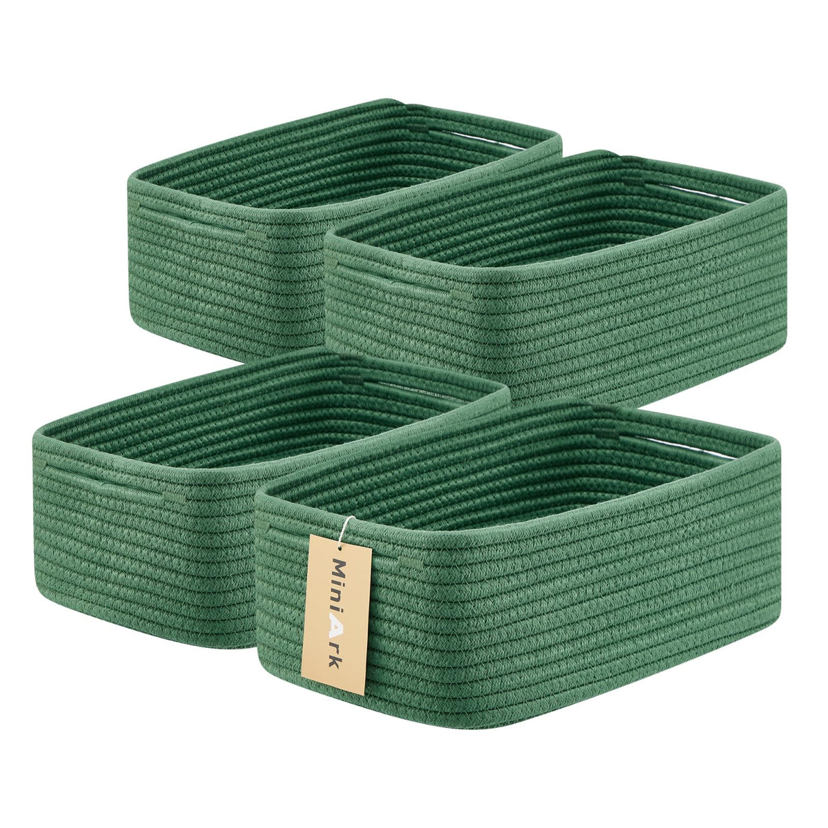 MiniArk compact-size basket keeps small items organized on shelves and desks.