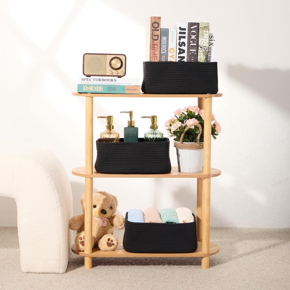 MiniArk desktop baskets ideal for cosmetics and small items.