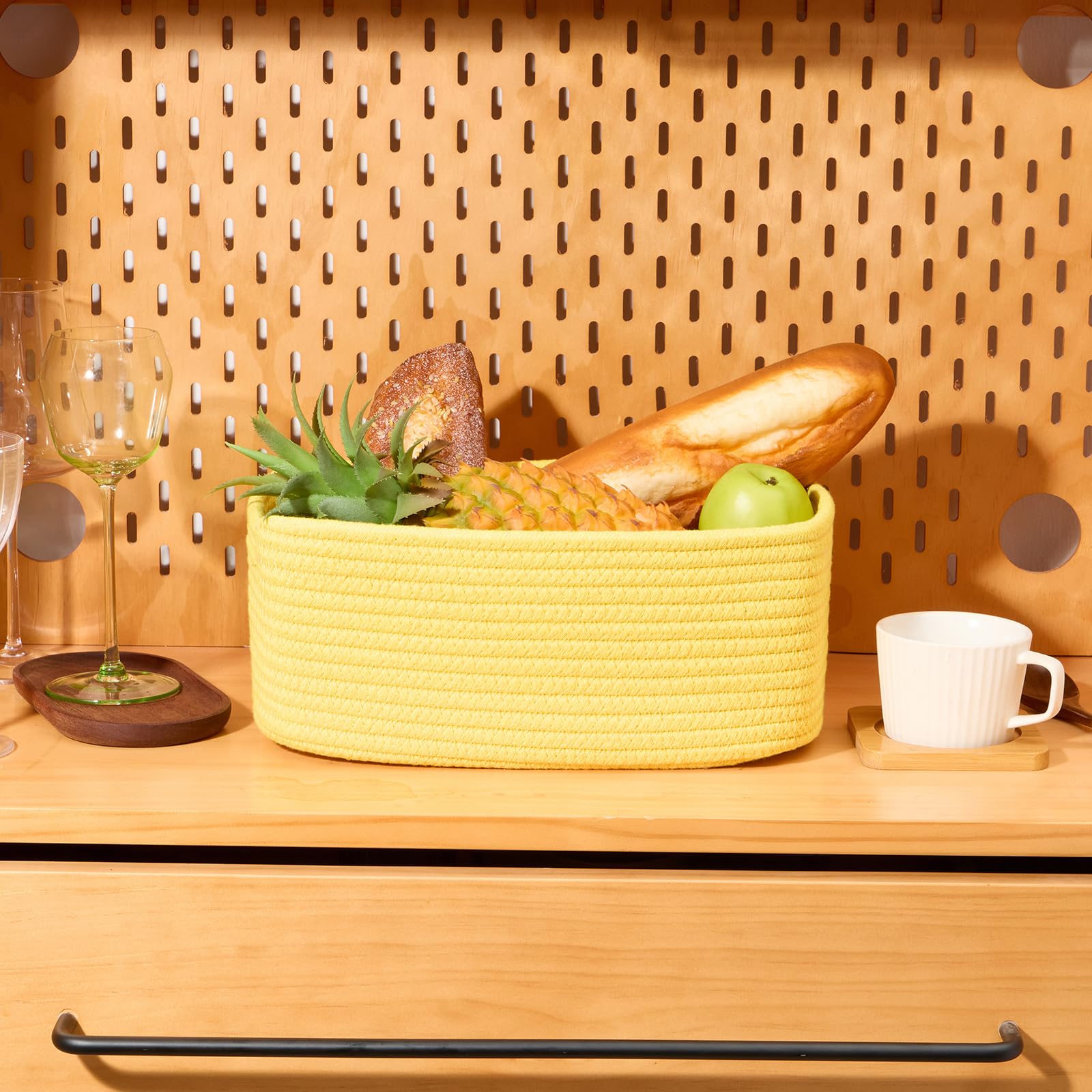 MiniArk easy-shaping basket set arrives folded and reshapes easily