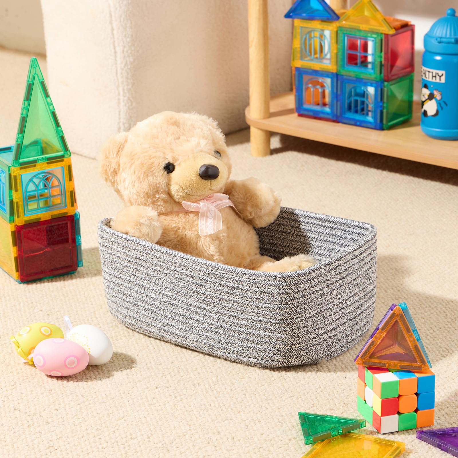 MiniArk baskets featuring tight stitching and robust construction for longevity