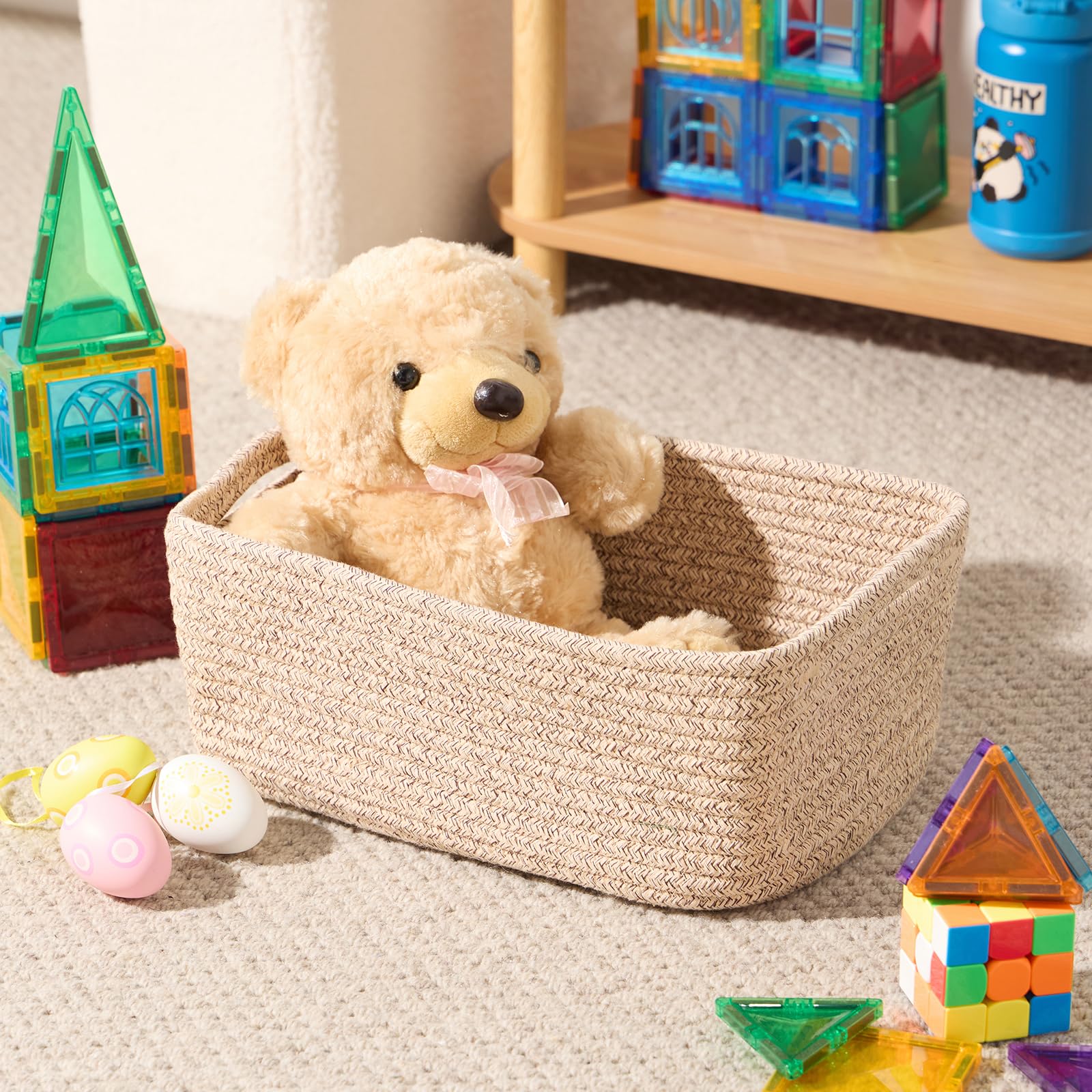 MiniArk quality-control baskets ensure sturdy hand-stitched construction.