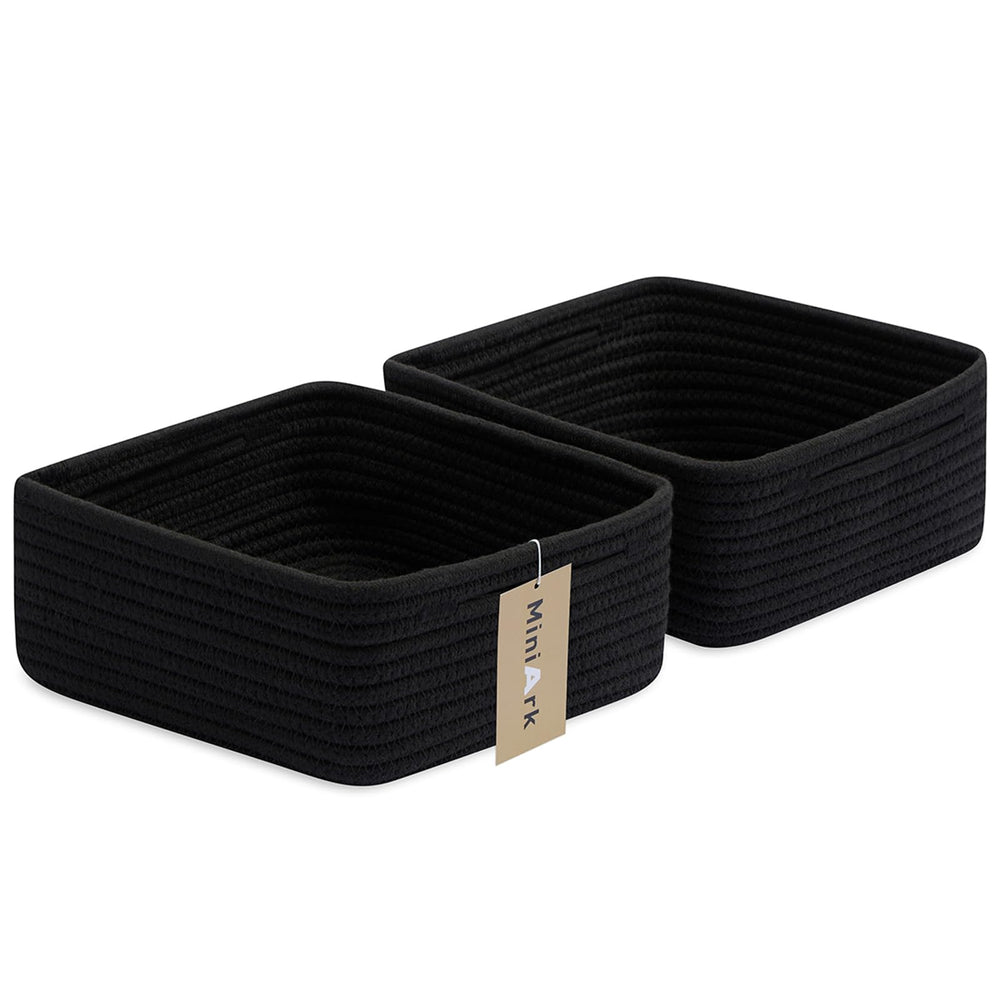 MiniArk remote organizer basket keeps remotes neatly stored