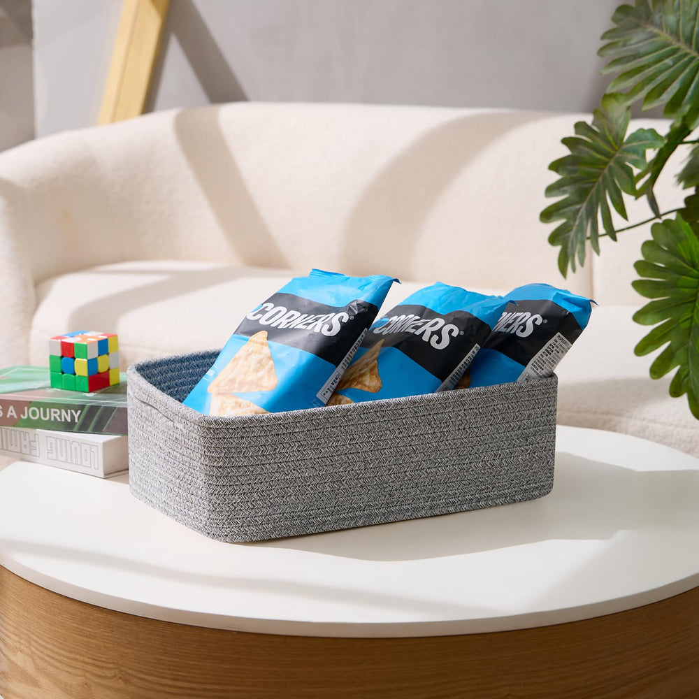 MiniArk four-pack in mixed grey ideal for nursery toy storage.