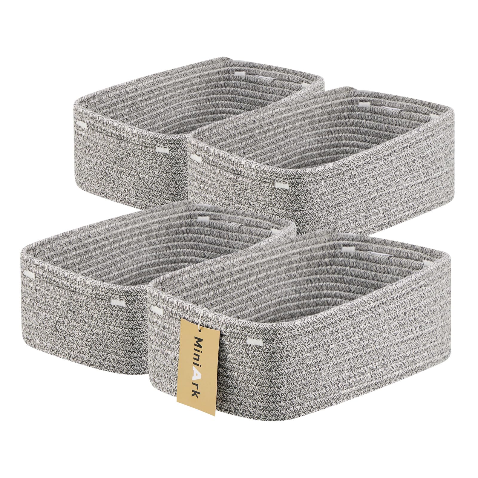 MiniArk small storage basket compact 13x8-5 front keeps desk tidy