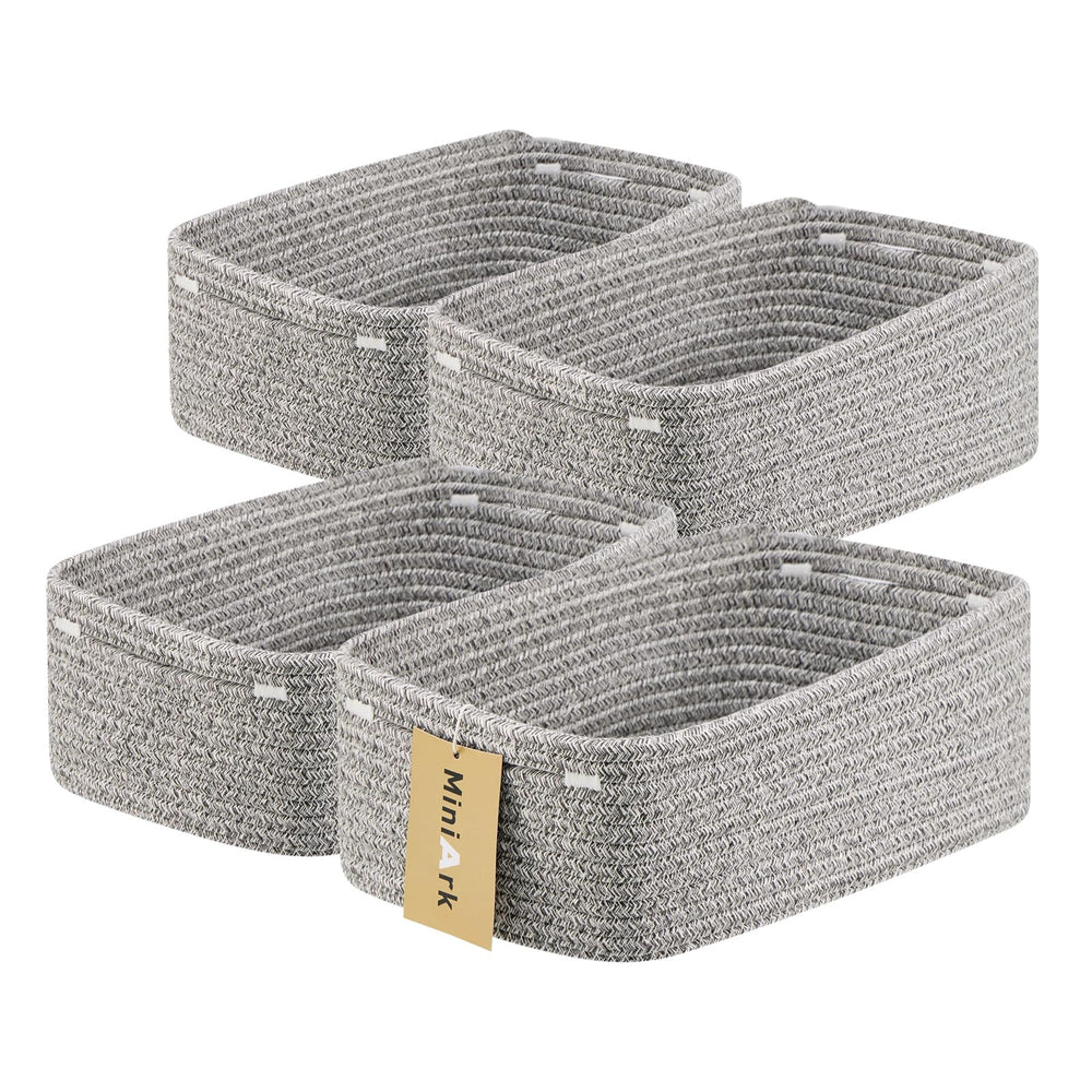 MiniArk small storage basket compact 13x8-5 front keeps desk tidy
