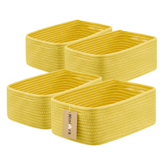 MiniArk small storage baskets with compact dimensions organize cosmetics and small items effectively