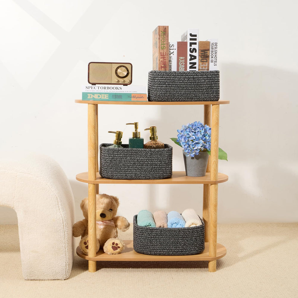 Remote controls, keys, and small gadgets stay accessible with MiniArk bins.