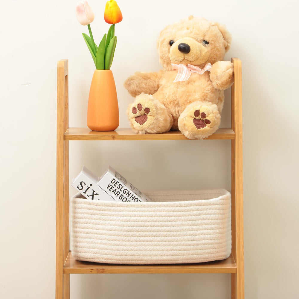 MiniArk storage in closet or desk to organize cosmetics and gadgets.