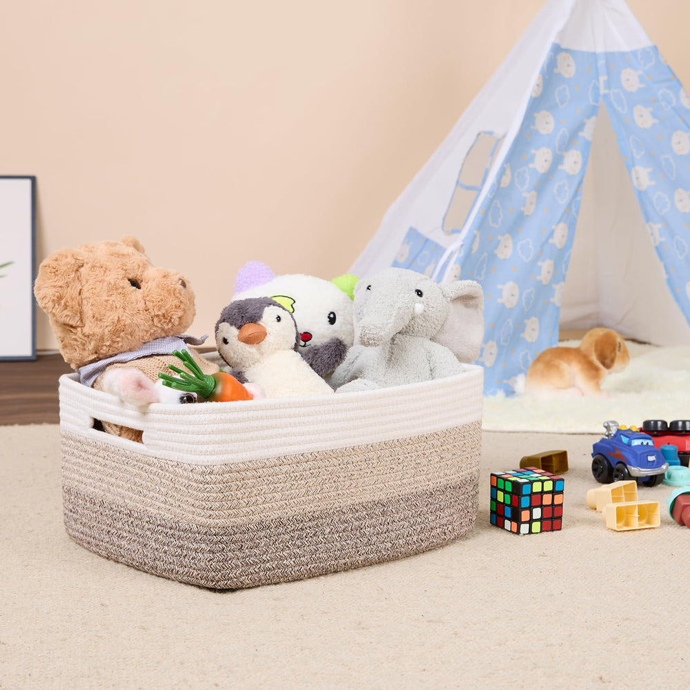 MiniArk clothing basket ideal for wardrobes and baby changes.