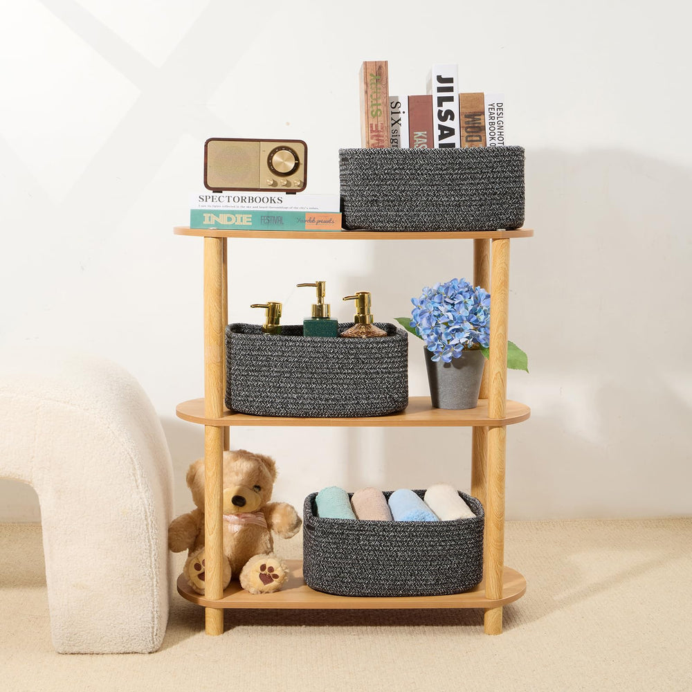 MiniArk cosmetics and jewelry storage basket organizes small items neatly.