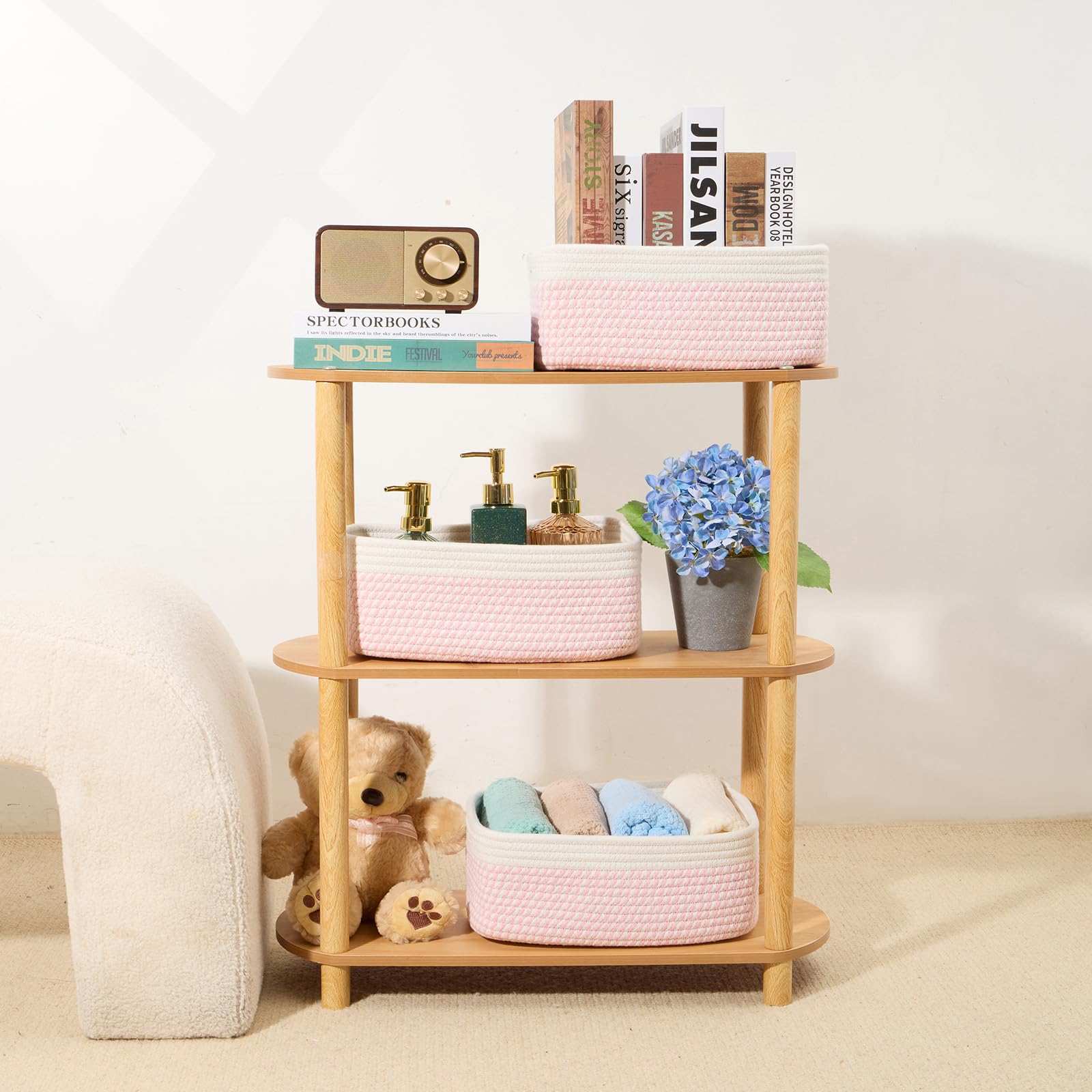 MiniArk easy-shaping basket arrives folded; steam or stuffing restores shape.