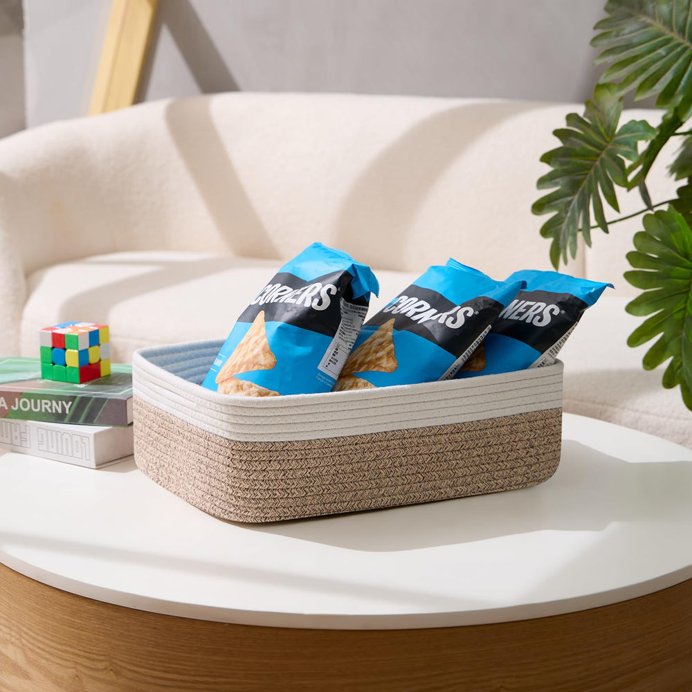 MiniArk large shallow basket designed with baby-safe, odor-free materials.