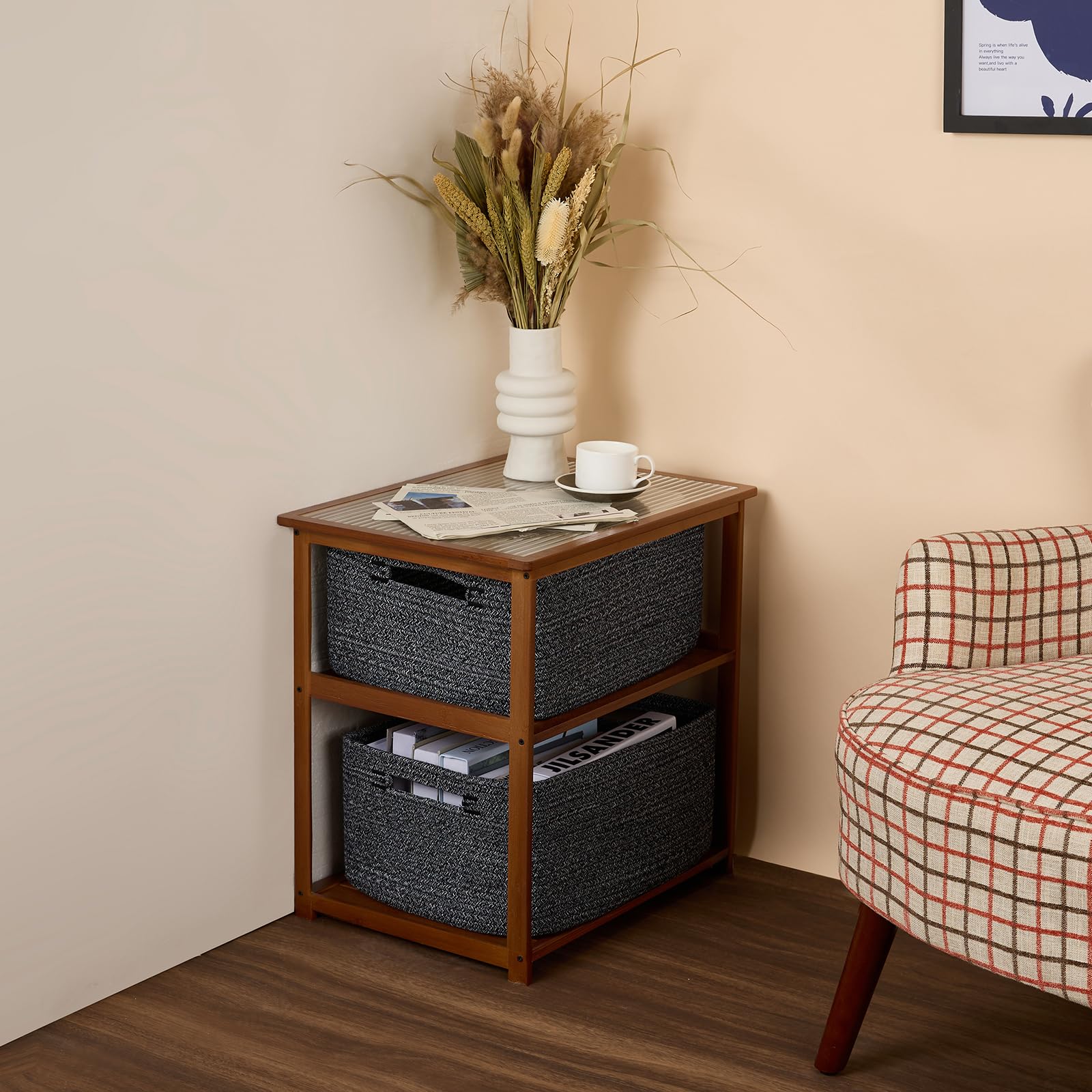 MiniArk packaging-ready baskets easy to reshape after unboxing