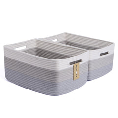 MiniArk large storage basket on a shelf for easy closet organization