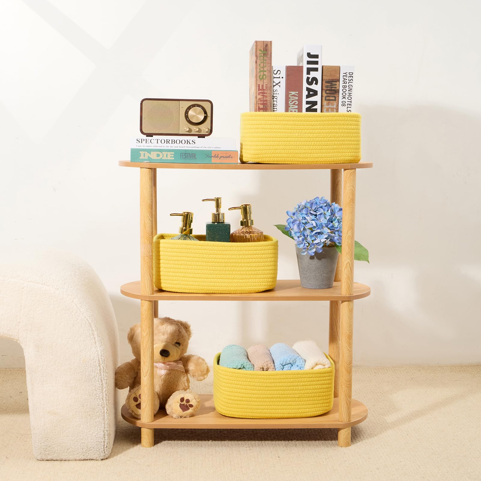 MiniArk small storage for cables, remotes, and wallets.