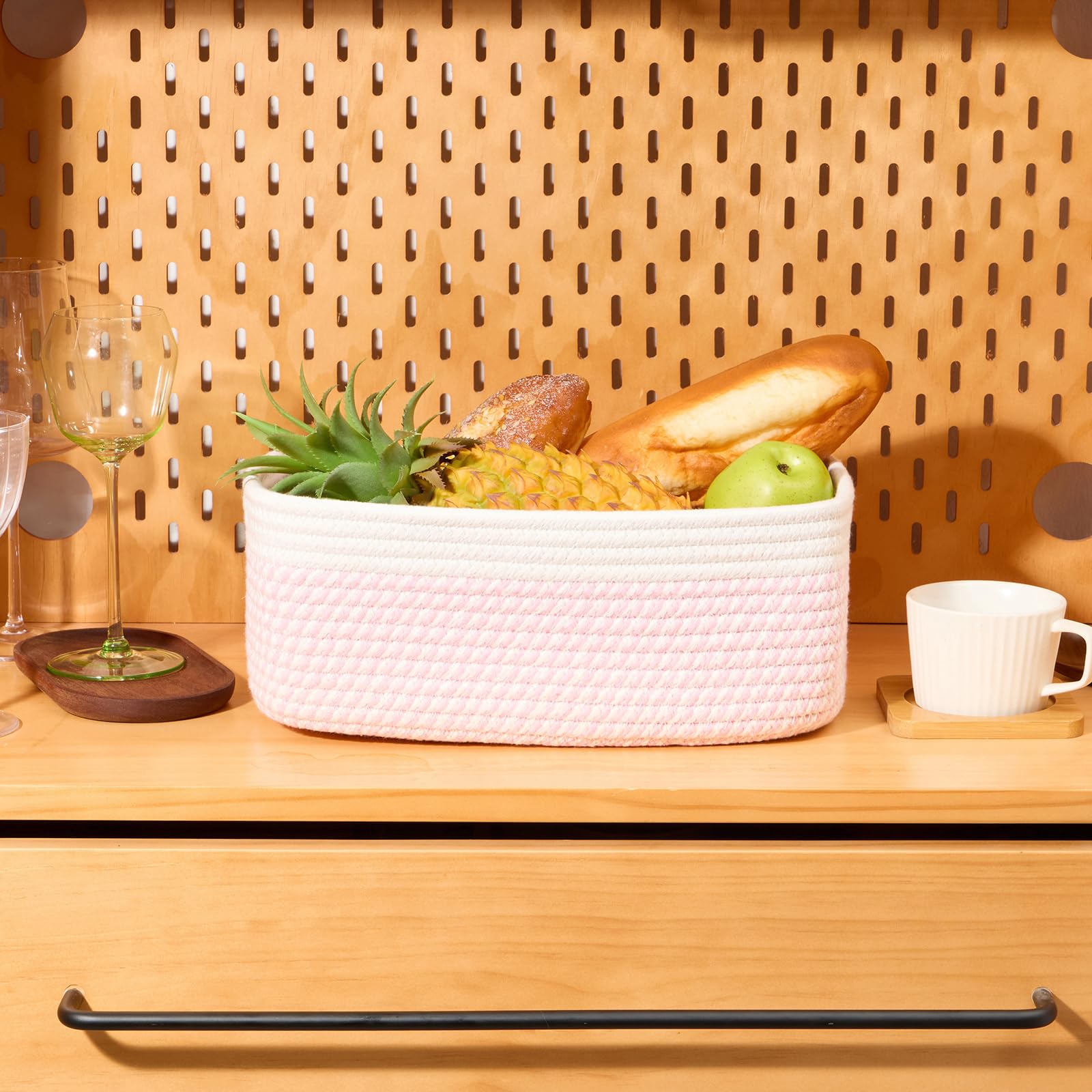 MiniArk nursery-safe basket suitable for toys and baby essentials