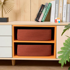 MiniArk nursery-safe basket demonstrates odor-free, baby-friendly storage.