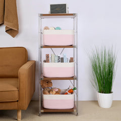 MiniArk pink four-pack adds stylish, practical closet organization to any room.