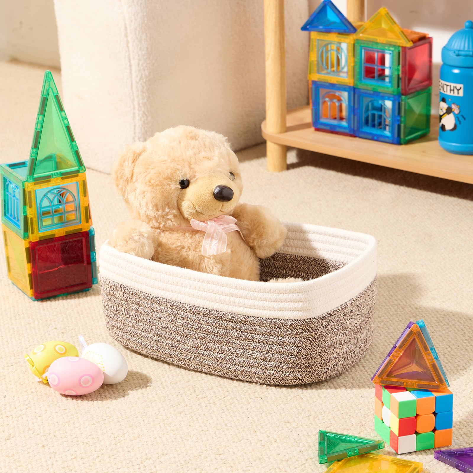 MiniArk handwoven baskets meet rigorous quality control for lasting use.