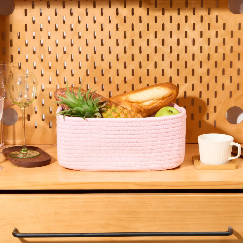 MiniArk rectangular basket fits drawers and shelves for quick sorting.