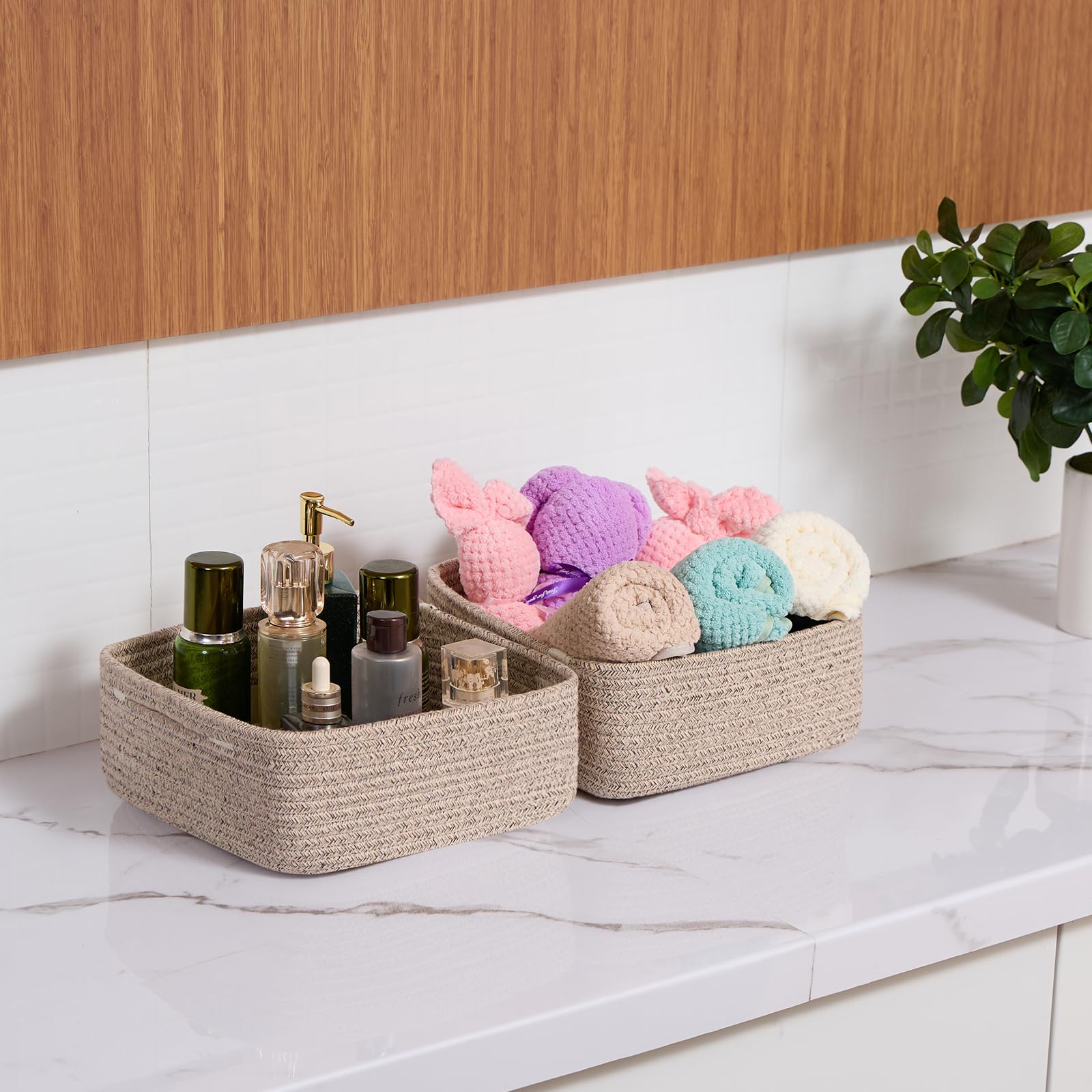 MiniArk desktop organizer basket; streamlined desk essentials