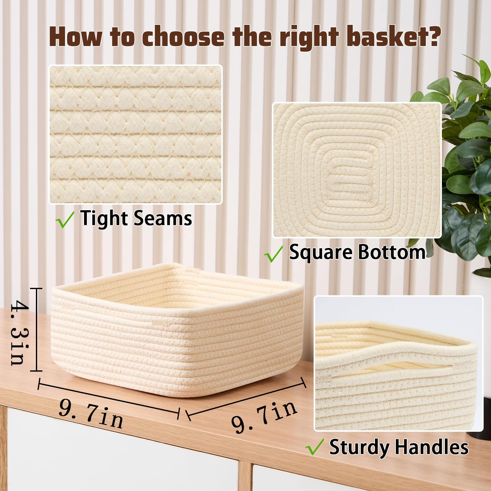 MiniArk cotton rope texture close-up highlights durable, odor-free material