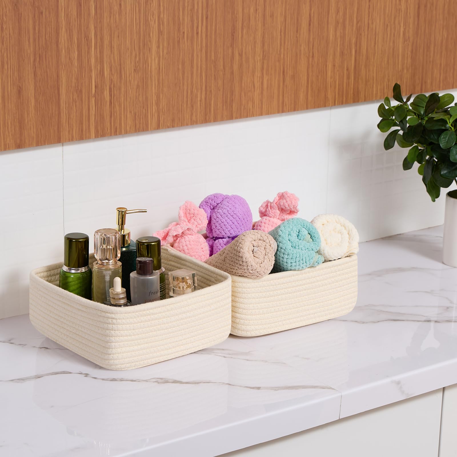 MiniArk desk organization basket for cosmetics and small items