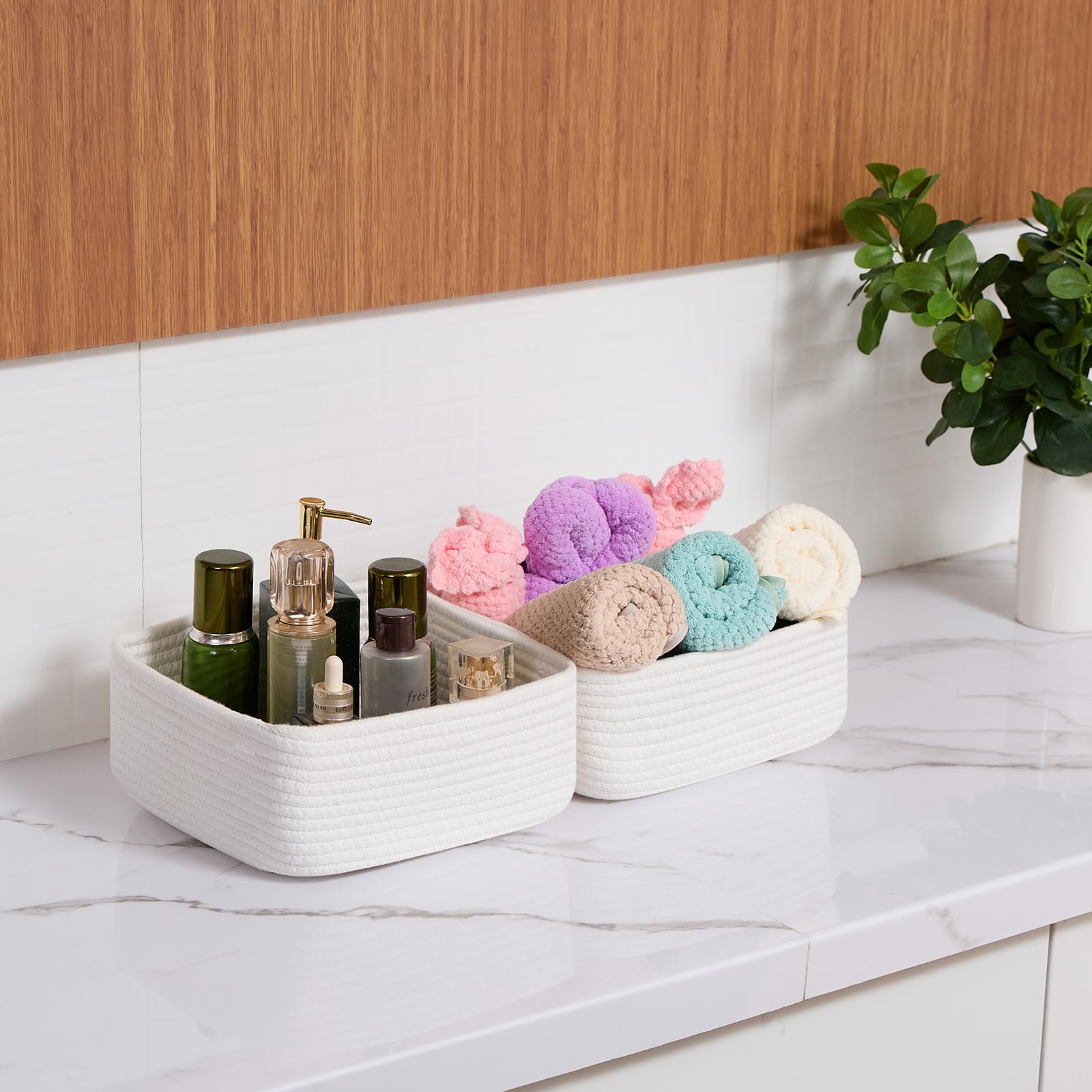 MiniArk desktop organization basket adds tidy charm to a workspace or desk.