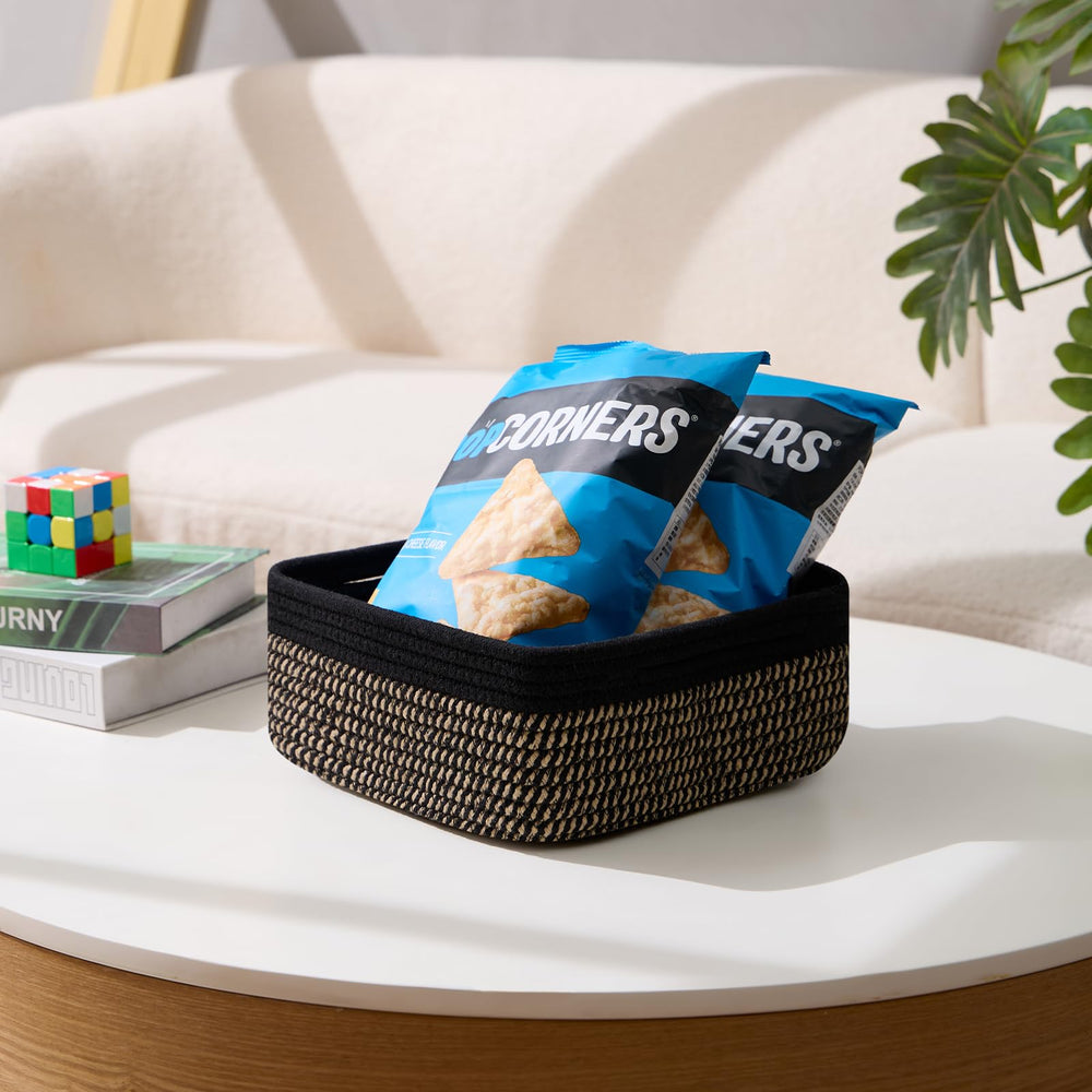 MiniArk gift-wrapping basket doubles as decorative shelf display.