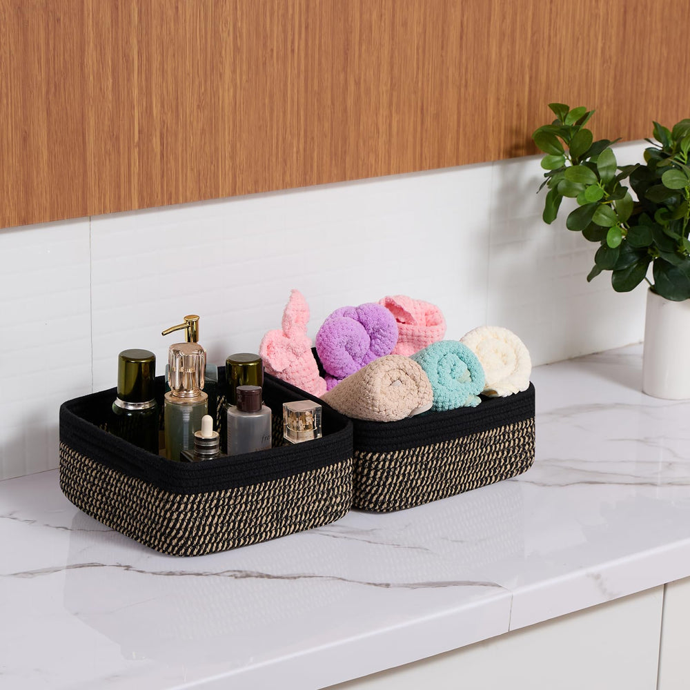 MiniArk toy storage basket keeps children's small toys tidy.