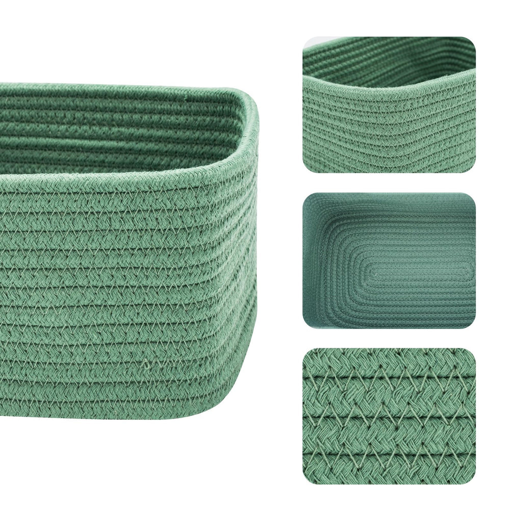 MiniArk small storage baskets in a drawer for organized storage.