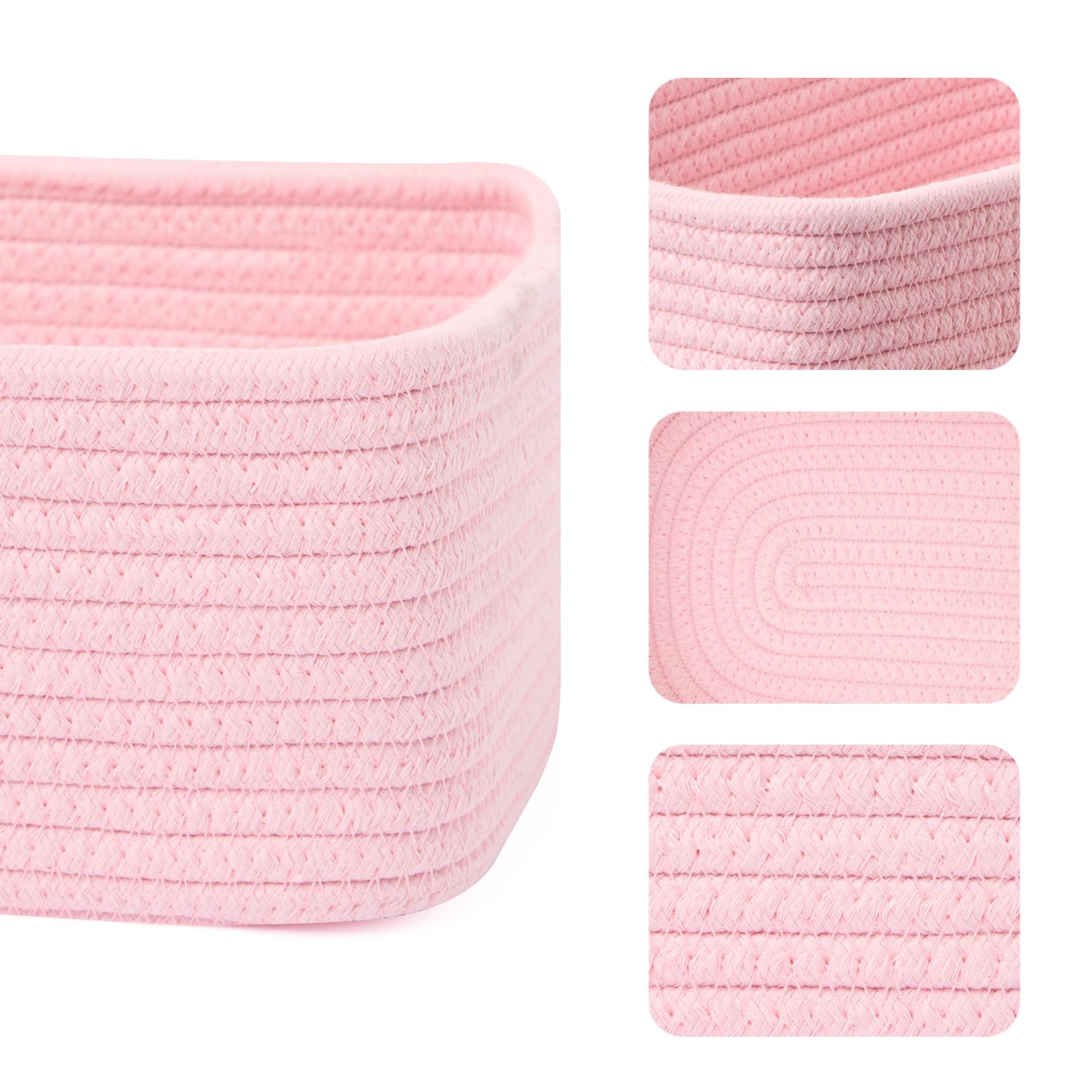 MiniArk 3-pack light pink on a dresser drawer, tidy keys and wallets