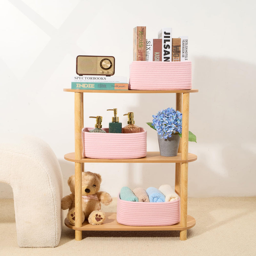 MiniArk toy bin keeps clutter minimal while adding texture