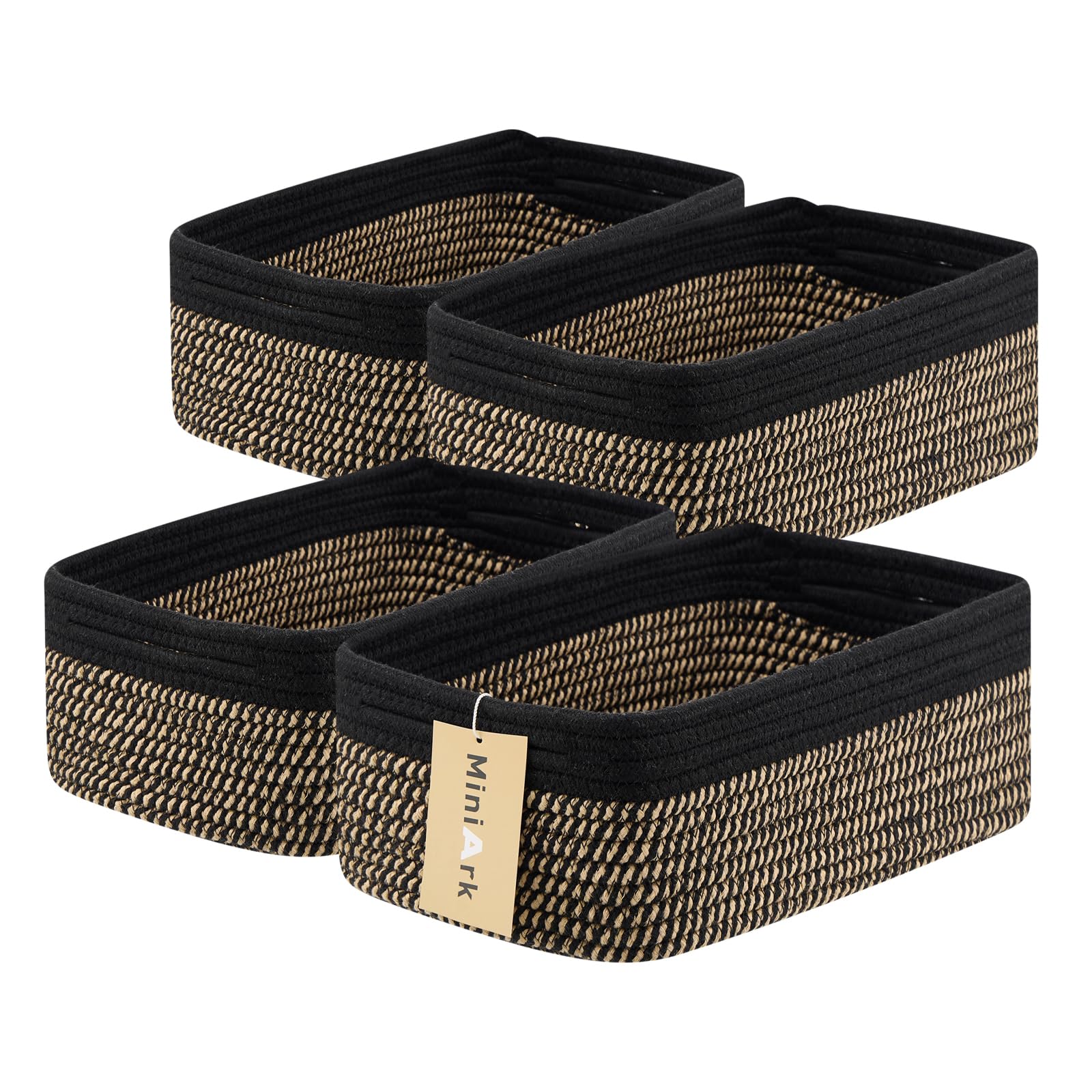 MiniArk small storage basket for compact desk organization and cosmetics neatly stored.
