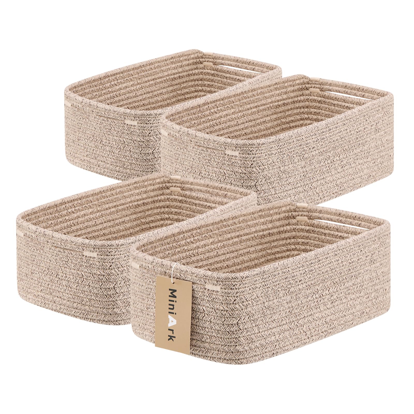MiniArk small storage basket in rectangular shape for compact desktop organization