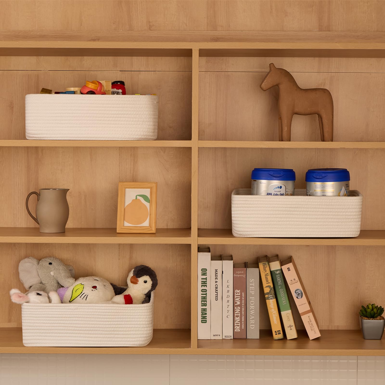 MiniArk towels blankets storage demonstrates versatile closet organization.