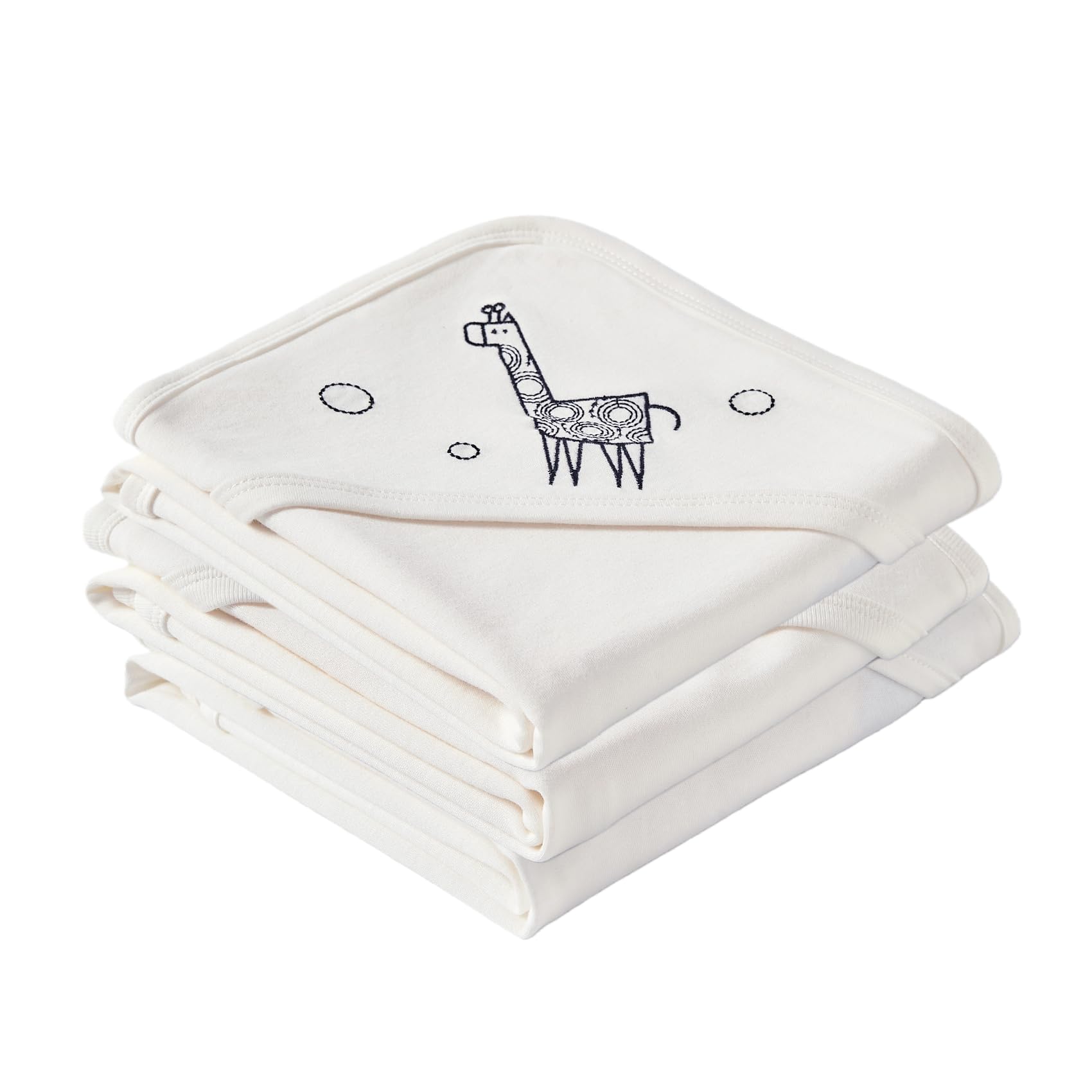 Minicoco baby swaddle blanket, soft cotton ideal for gentle wrapping and cozy naps.