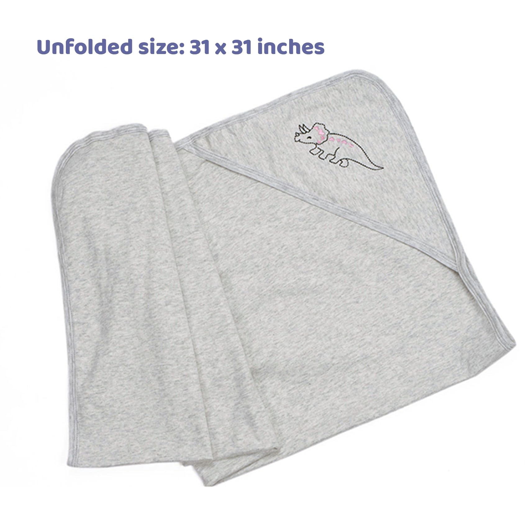 Minicoco multi-use blankets serve as burp cloths and nursing covers.