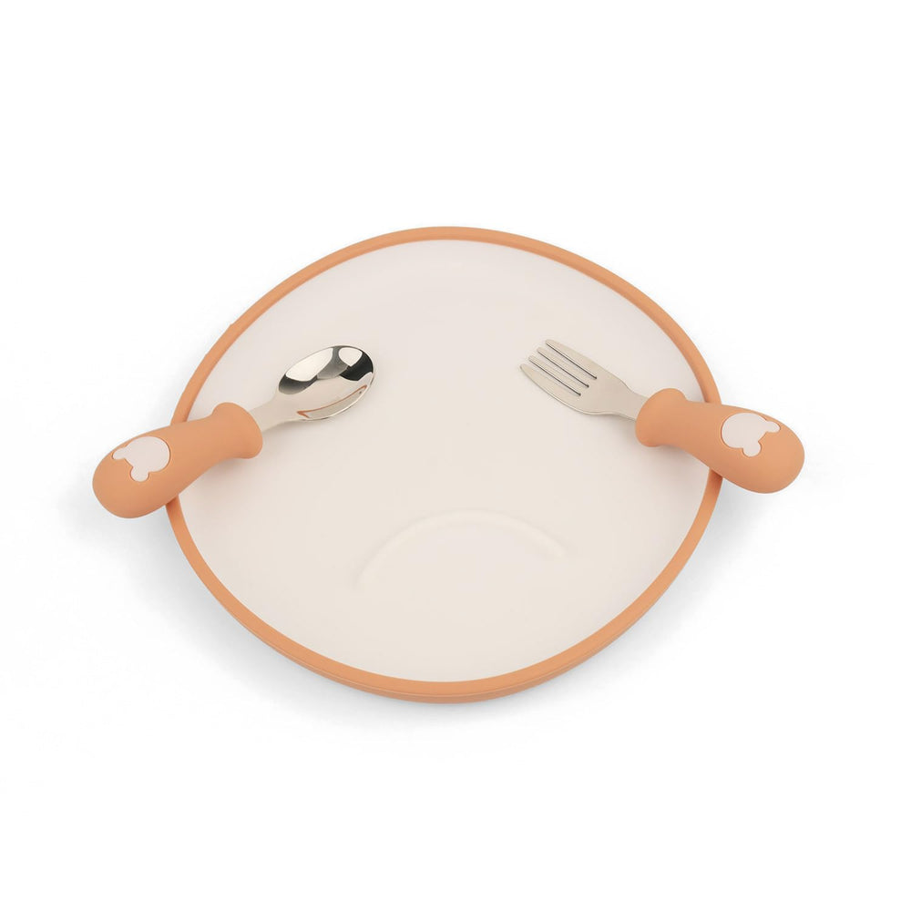 Miniguysa baby plates with a 1-66 inch depth for balanced servings.