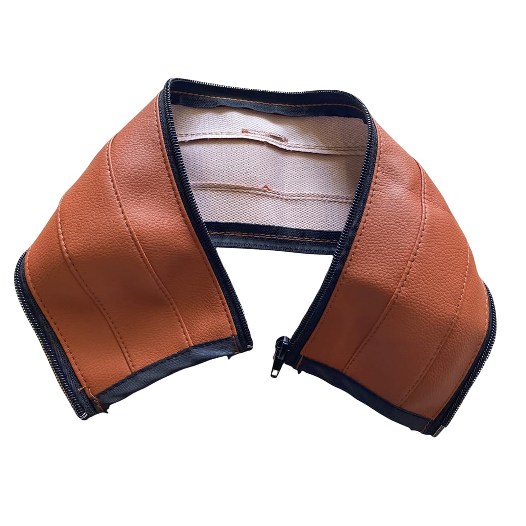 MINILUJIA easy-clean leather cover dries quickly after spills.